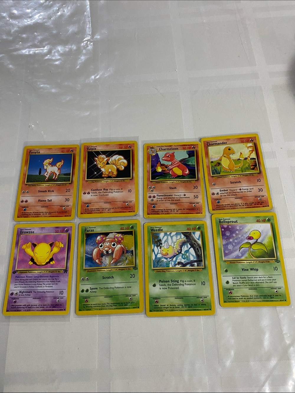 Pokemon Trading Card Set - Yellow and Green Borders